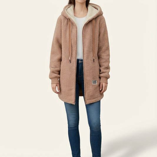 Women's Winter Jacket with Fleece Lining – Stylish and Warm Winter Coats for Women, Available in Multiple Sizes and Colors