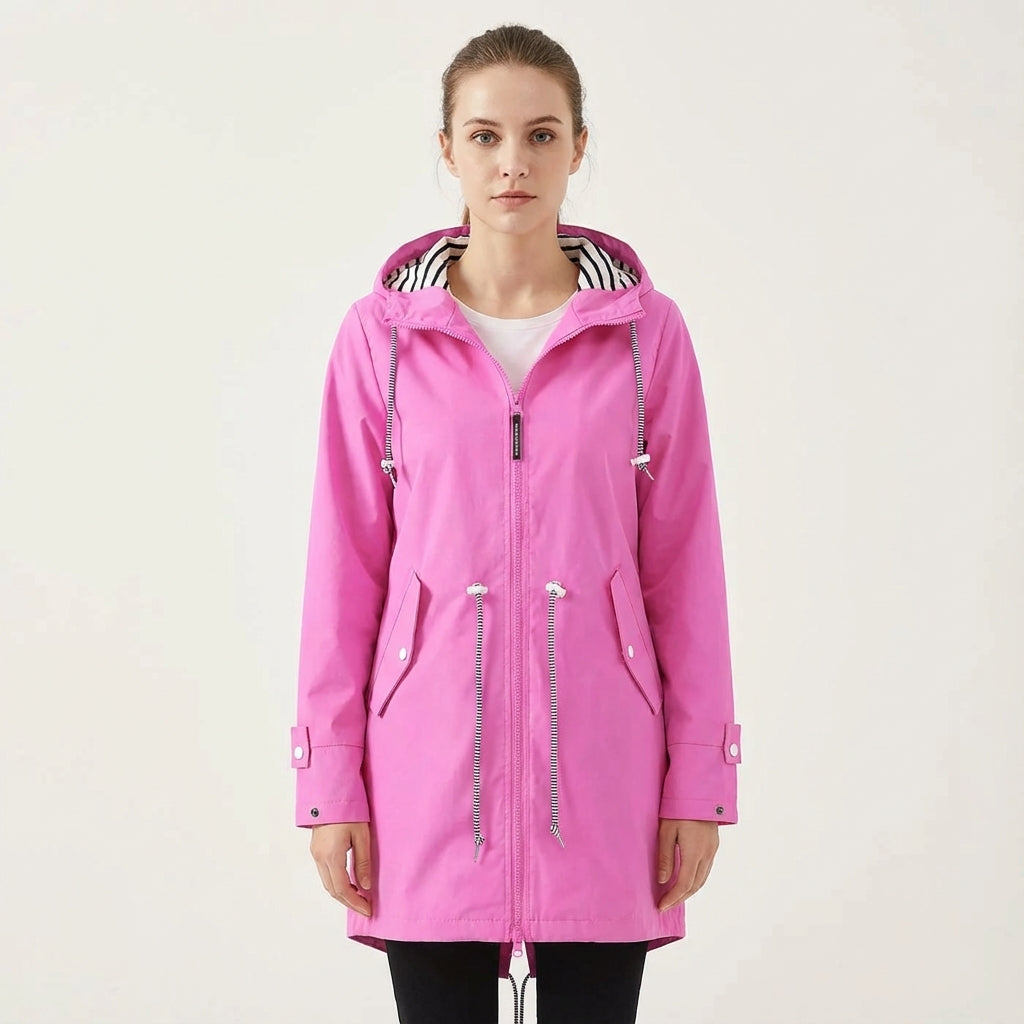 Stylish Waterproof Women's Jacket with Breathable Fabric - Versatile All-Season Women's Coats in Multiple Colors